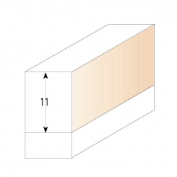 CMT C906 Orezávacia diamantová fréza - D12,7x11 B12,7 S=8 PKD