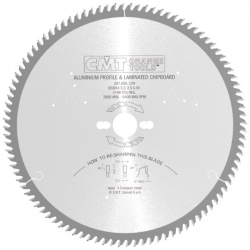 CMT Pílový kotúč na lamino, plast a neželezné kovy - D190x2,8 d30 Z64 HM