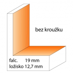 IGM F049 Veľká falcovacia fréza - H16 D50,8x28,3 L87,3 S=12 HM