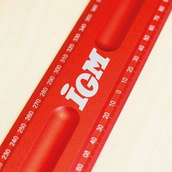 IGM Stolárske pravítko s dorazom 600 mm