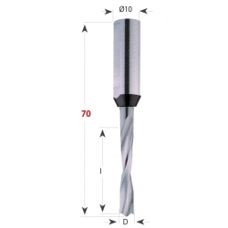 CMT 311 Xtreme Vrták kolíkovací nepriechodzí S10 L70 HWM - D3x18 S=10x40 L70 L
