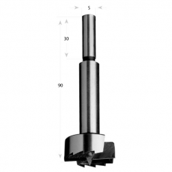 CMT C537 Sukovník ručný - D22 L90 S=8x30 SP P