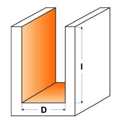 CMT C712 Drážkovacia fréza - D3x11 L60 S=6 HM