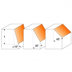 CMT C904 Uhlová fréza - 30° D24x12 L44 S=8 HM