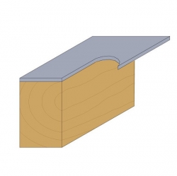 CMT C907 Orezávacia fréza - D12,7x12,7 S=8 HM