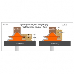 CMT C955 Fréza na spoje 90° CMT - D70x31,7 45° S=12 HM