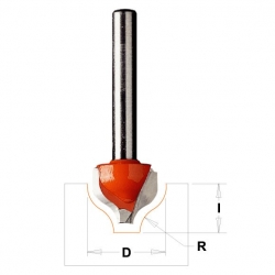 CMT C965 Profilová fréza čelná - R3,2 D19x13 d6,35 S=12