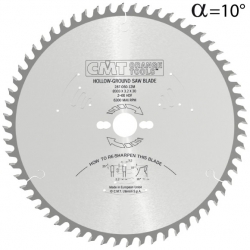 CMT Industrial C287 Pílový kotúč na lamino bez predrezu - D220x3,2 d30 Z42 HM -6°Neg