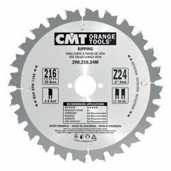 CMT Industrial Pílový kotúč pre pozdĺne rezy - D315x3,2 d30 Z28 HM