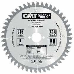 CMT Pílový kotúč pre elektronáradie univerzálny - D165x2,6 d30 Z24 HM