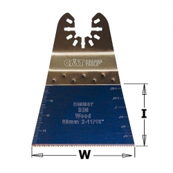 CMT Ponorný pílový list s predĺženou životnosťou BIM, na drevo - 68mm, sada 5 ks