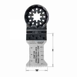 CMT Starlock Ponorný pílový list HCS s japonským ostrím, na drevo - 35 mm, set 50 ks