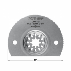 CMT Starlock Ponorný pílový list HCS, na mäkké materiály - 85 mm, set 5 ks