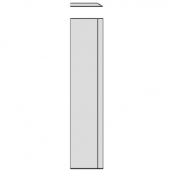 IGM Hobľovací nôž mäkké-tvrdé drevo - 350x35x3