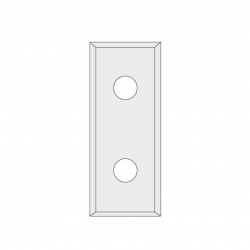 IGM N012 Žiletka tvrdokovová Z4 - 39,5x12x1,5 LaminoMDF