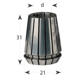 IGM Presná klieština ER20 (DIN6499) - 6,35mm