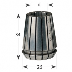 IGM Presná klieština ER25 (DIN6499) - 4mm