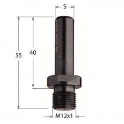 Unášacia stopka - S=12mm, M12x1