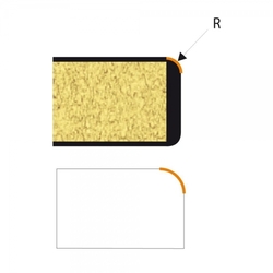IGM F061 Radiusová žiletková fréza HW - R8 31,8x24 L77 S=12,7