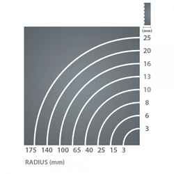 IGM Carbon FORCE REGULAR Pílový pás 1400mm - 8 x 0,65mm 10TPi