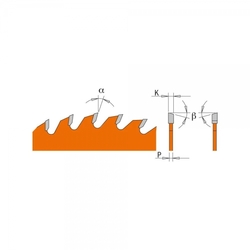 CMT Orange Pílový kotúč pre elektronáradie, finálny rez - D160x2,2 d30 Z40 HW