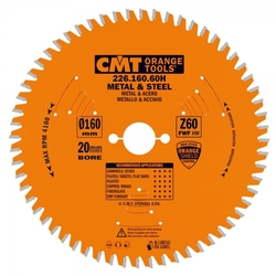 CMT Orange Industrial Pilový kotouč na železo - D150x1,6 d20 Z60 HW