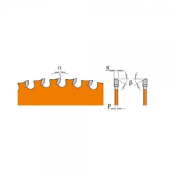 CMT Orange Industrial Pilový kotouč na železo - D165x1,6 d20 Z60 HW