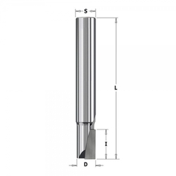 IGM M181 Diamantová drážkovacia fréza negatívna - D12x20 L70 S=12 Z1neg.