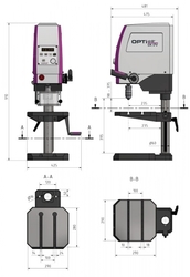 Stolová vŕtačka OPTIdrill DX 17 V