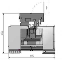 CNC frézka OPTImill F 80