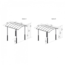 Palram - Canopia Arcadia Alpine Kit