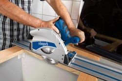 Scheppach PL 45 ponorná píla + 2x 700 mm lišta + spojka líšt