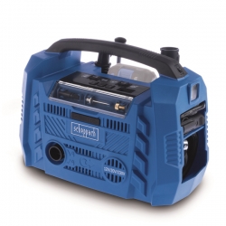 Scheppach Air Force 6 hybridní kompresor (20 V IXES aku, 12 V, 230 V)