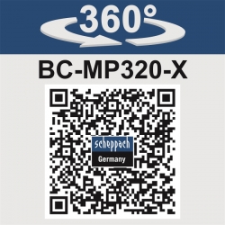 Scheppach BC-MP320-X-SET L aku 20 V IXES sekačka 3v1 + 1x 4Ah baterie + 1x nabíječka