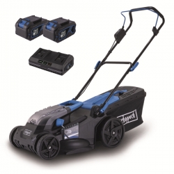 Scheppach BC-MP430-X-SET XL2 aku 2x 20 V IXES sekačka 4v1 s bezuhlíkovým motorem + 2x 4Ah baterie + nabíječka