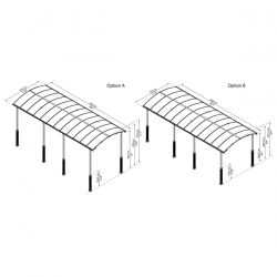 Palram - Canopia Arcadia Alpine Kit