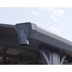 Palram - Canopia Arcadia 6400 hliníkový (montovaný) prístrešok s oblúkovou strechou