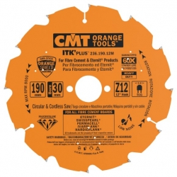 CMT Pílový kotúč na cementotrieskové dosky - D160x2,2 d20 Z4 Diamantový
