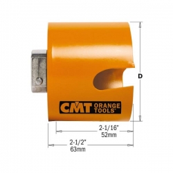CMT C550 FASTX4 Vŕtacia korunka HW - D25x52 L63 Z1