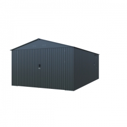 Riwall PRO RMCG 20x10 Anthracite kovová garáž 3 x 6 m se sedlovou střechou Antracit