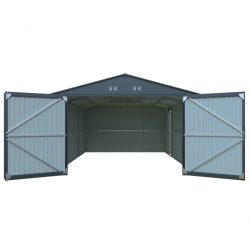 Riwall PRO RMCG 20x10 Anthracite kovová garáž 3 x 6 m se sedlovou střechou Antracit