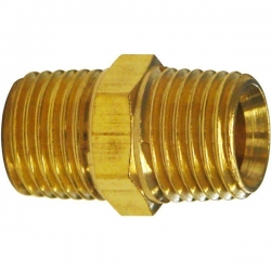 Dvojitá vsuvka 1/4" AG x 1/4" AG