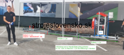 Kmeňová pásová píla BBS550SMART + 2 m predlžovacia dráha