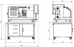 CNC sústruh Numco iKC 4 A