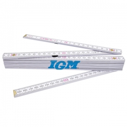 IGM Skladací meter s uhlomerom 2m