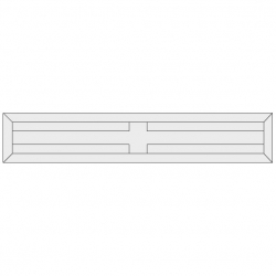 IGM N010 Žiletka tvrdokovová Z4 - 25x5,5x1,1 UNI