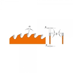 CMT Orange Pílový kotúč pre elektronáradie, finálny rez - D120x1,8/1,2 d20 Z40 HW