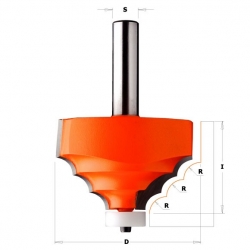 CMT C980 Dekoratívna fréza na CORIAN - R8 D66,7 I41,3 S=12