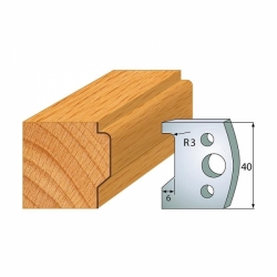 IGM Profil 032 - pár nožov 40x4mm SP