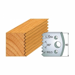 IGM Profil 077 - pár nožov 40x4mm SP